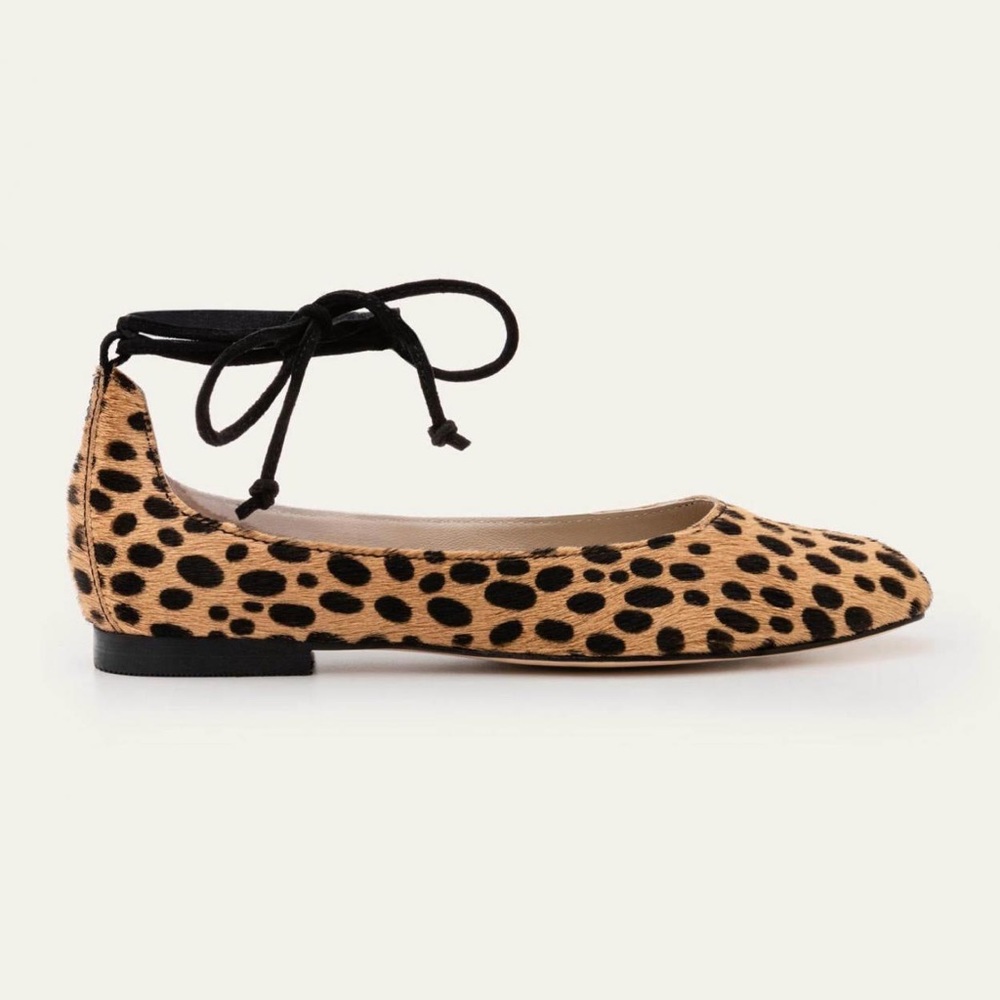 Boden Ballerina Animal Print Pumps. Size - 37 - Picture 5 of 12